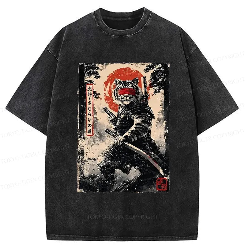 washed ukiyo-e t-shirt free shipping