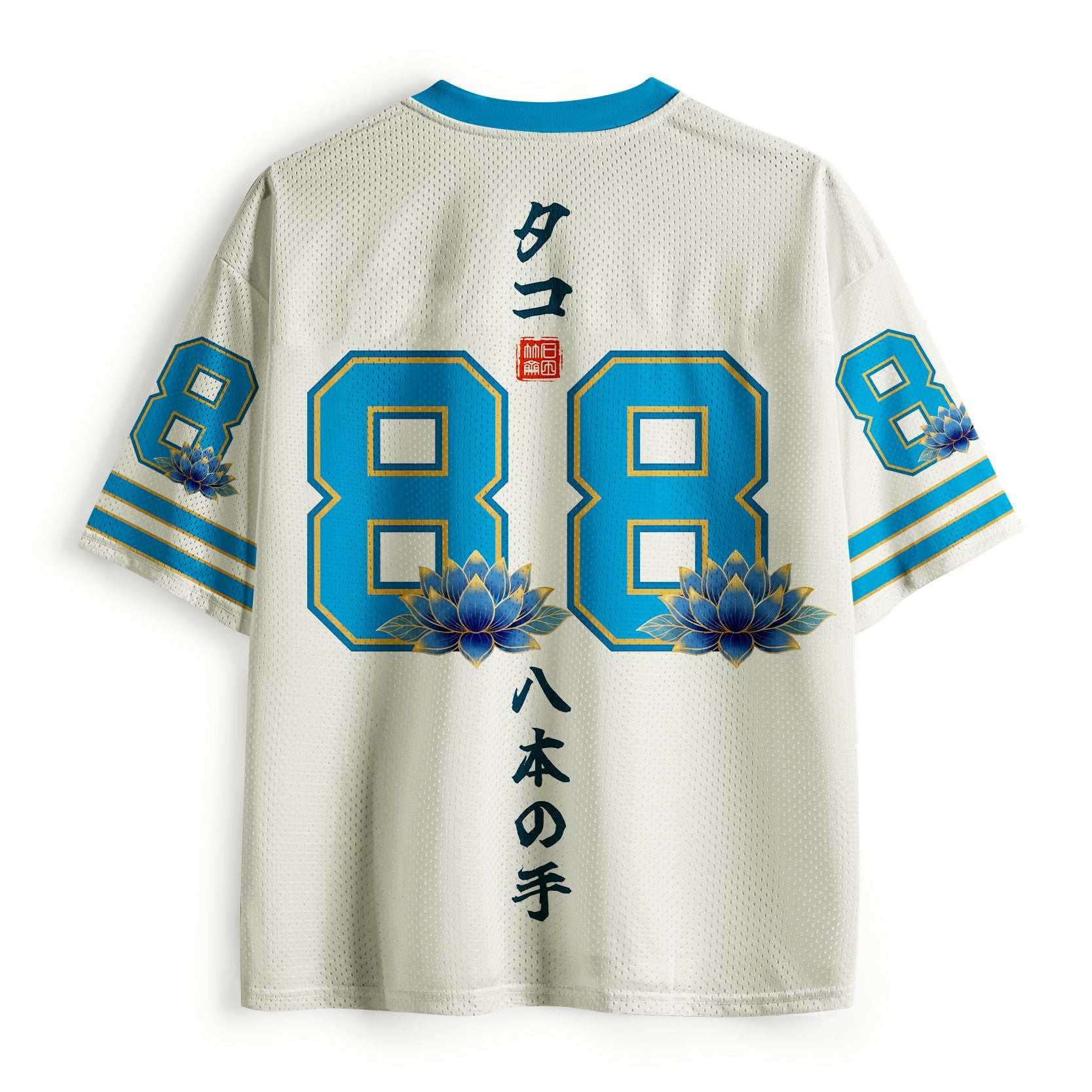 Kyoto Lion Mesh Jersey for Daily Wear