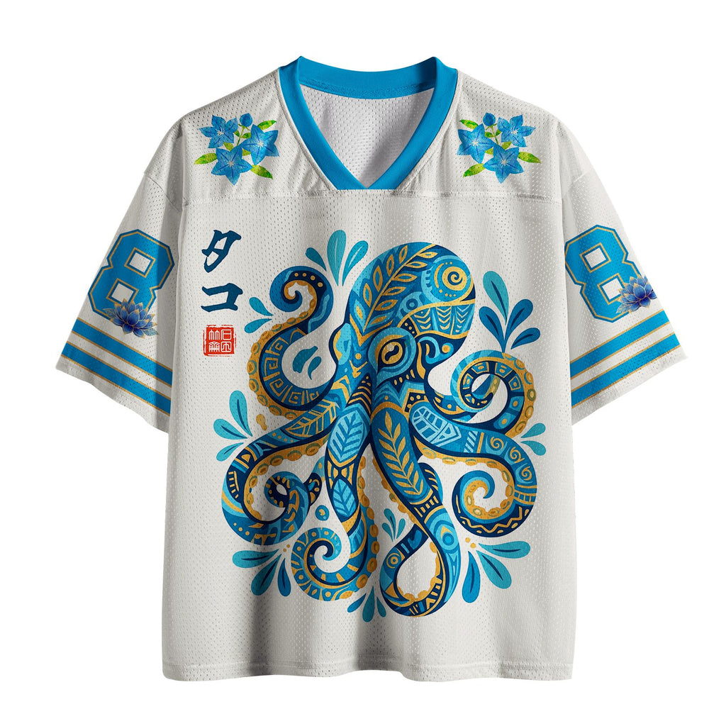 Japanese Octopus Mesh Jersey for Sports