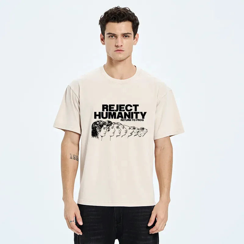 Kyoto-Lion Degenerated Into A Frog Washed T-Shirt