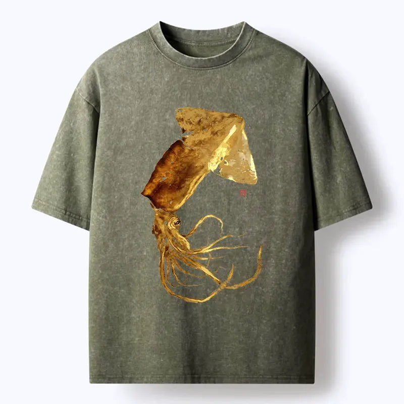 Kyoto-Lion Unisex Cotton T-Shirt Best Seller