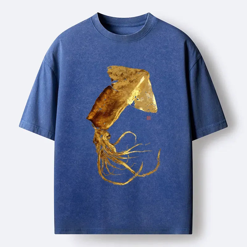 Kyoto-Lion Unisex Cotton T-Shirt Best Seller
