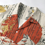 Fox Fairy Hawaiian Shirt Gift for Her