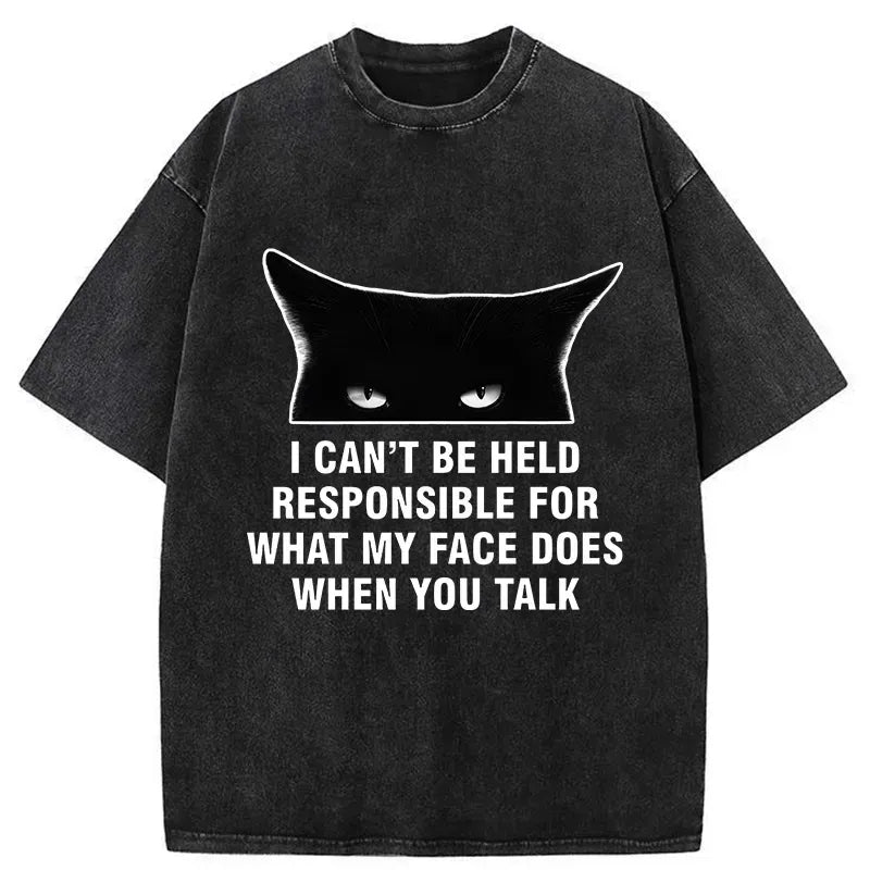 Vintage Cat T-Shirt for Daily Wear