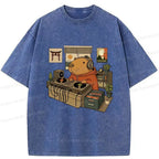 Capybara Streetwear T-Shirt with Free Shipping