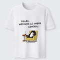 Funny Cat T-Shirt for Daily Wear