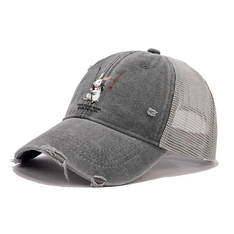 unisex adjustable trucker cap for summer