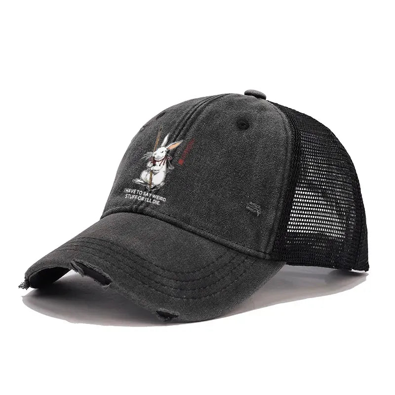 unisex adjustable trucker cap for summer