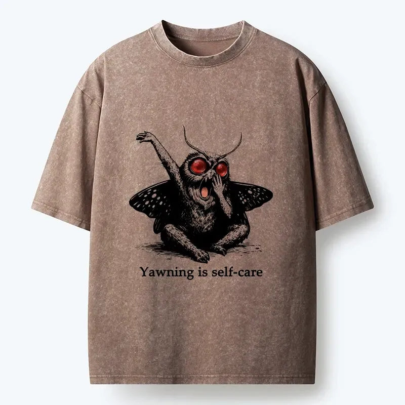 Kyoto Lion Yawning T-Shirt for Daily Wear