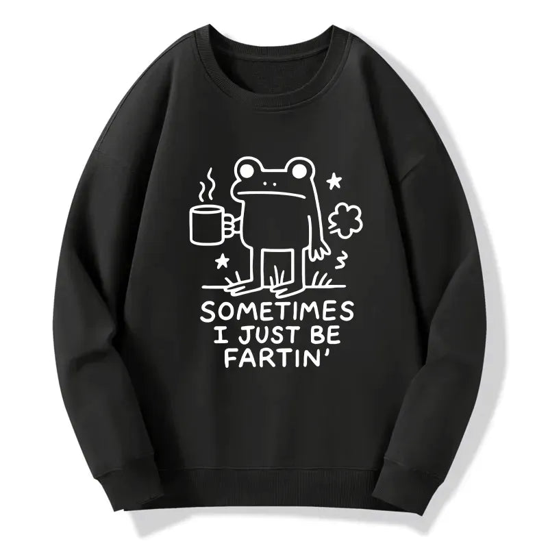Kyoto-Lion Sometimes A Frog Just Needs To Fart Classic Sweatshirt