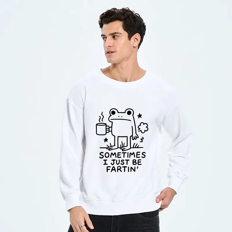 kyoto lion funny frog sweatshirt