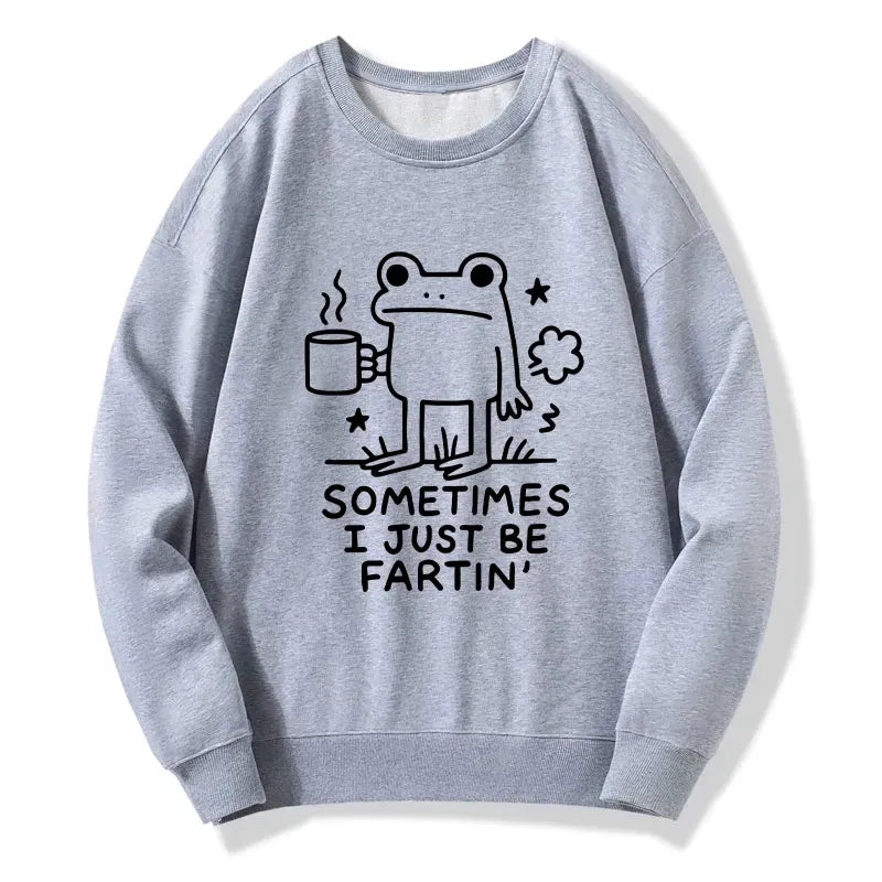 kyoto lion funny frog sweatshirt