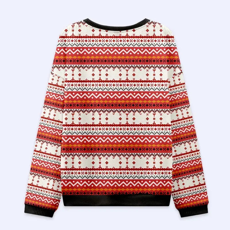 japanese cat christmas sweatshirt holiday gift