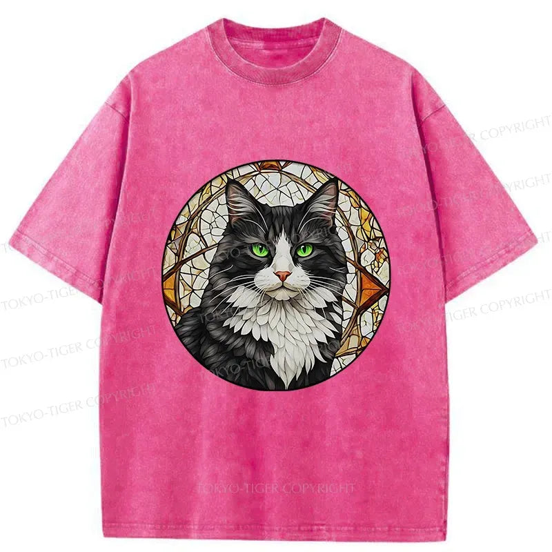 Vintage Ukiyo-e Cat T-Shirt On Sale
