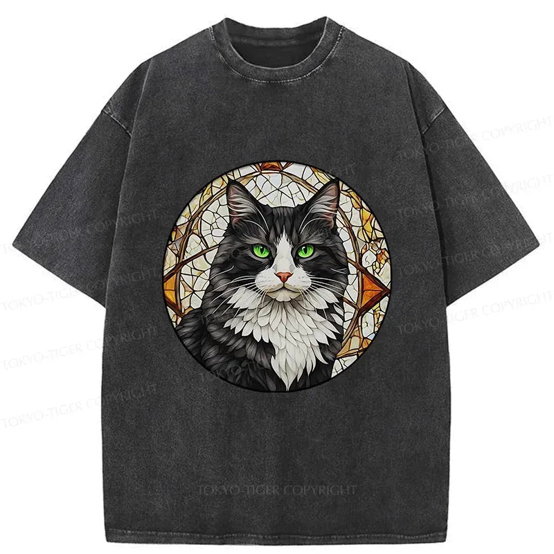 Vintage Ukiyo-e Cat T-Shirt On Sale