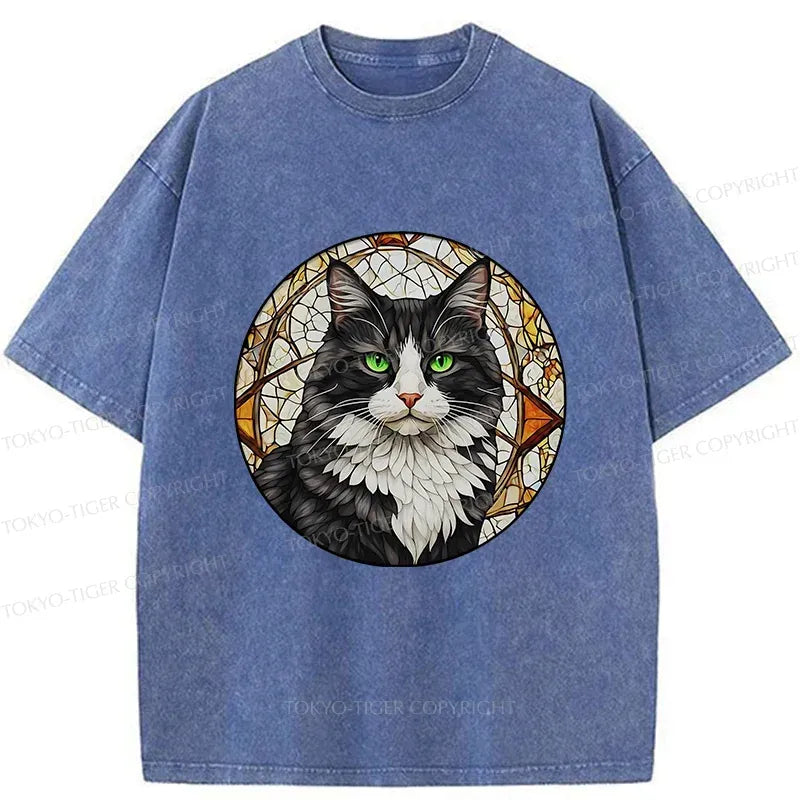 Vintage Ukiyo-e Cat T-Shirt On Sale