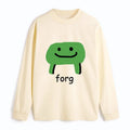 Kyoto-Lion Smiling Frog Classic Long Sleeve T-Shirt