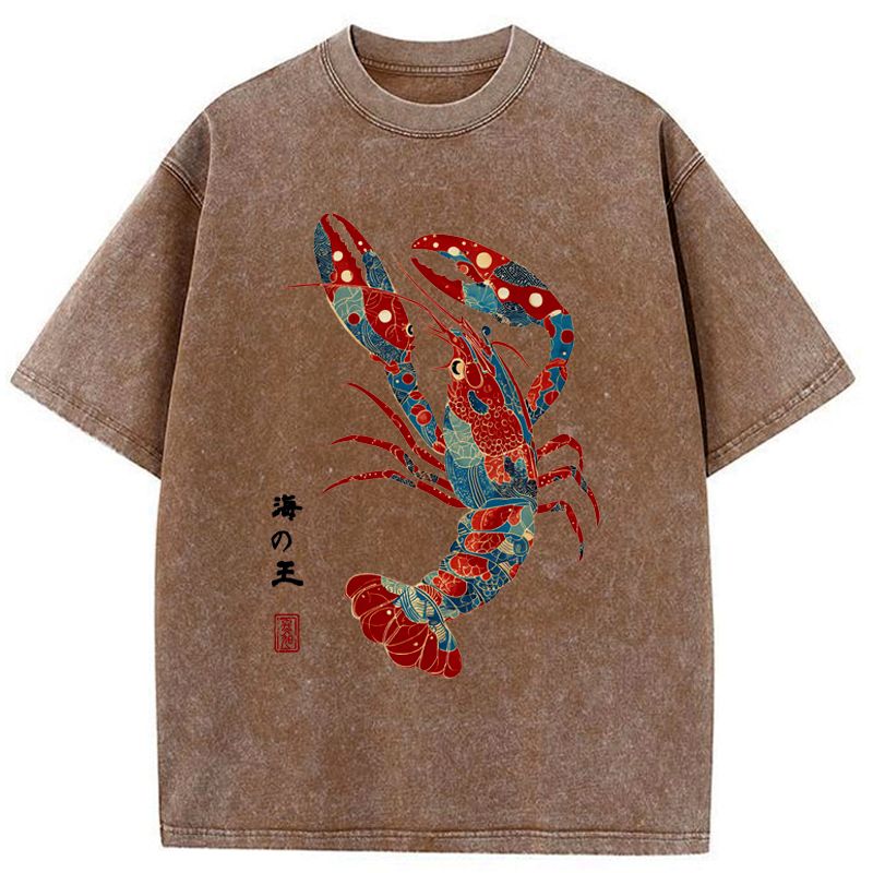 japanese vintage ukiyo-e t-shirt for men