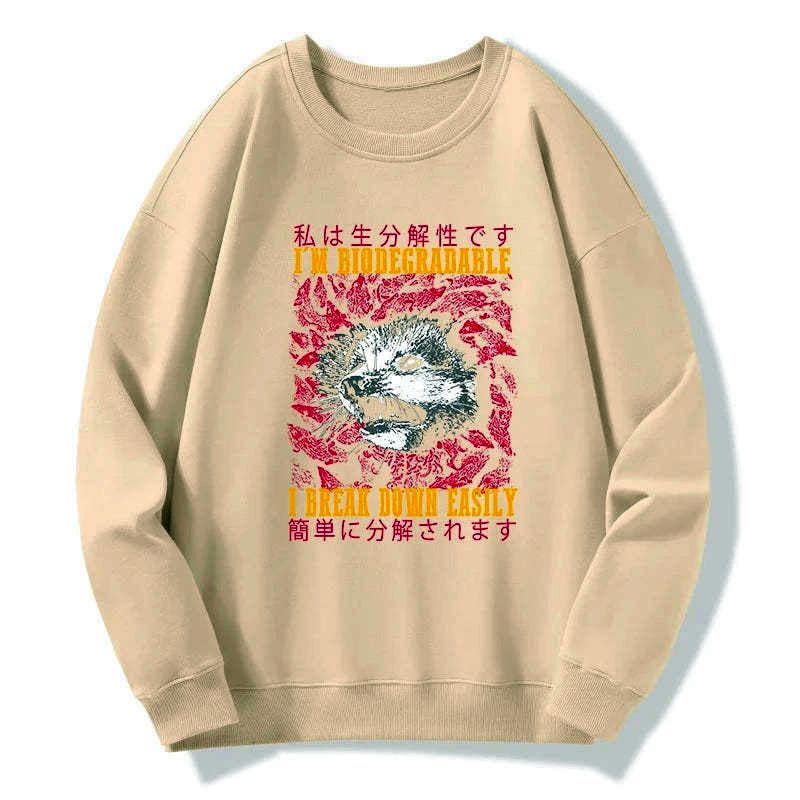 japanese vintage opossum sweatshirt best seller