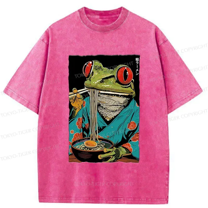 kyoto lion washed tee for daily wear