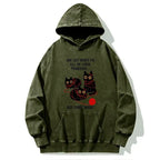 Three Cats Fix Problems Hoodie Best Seller