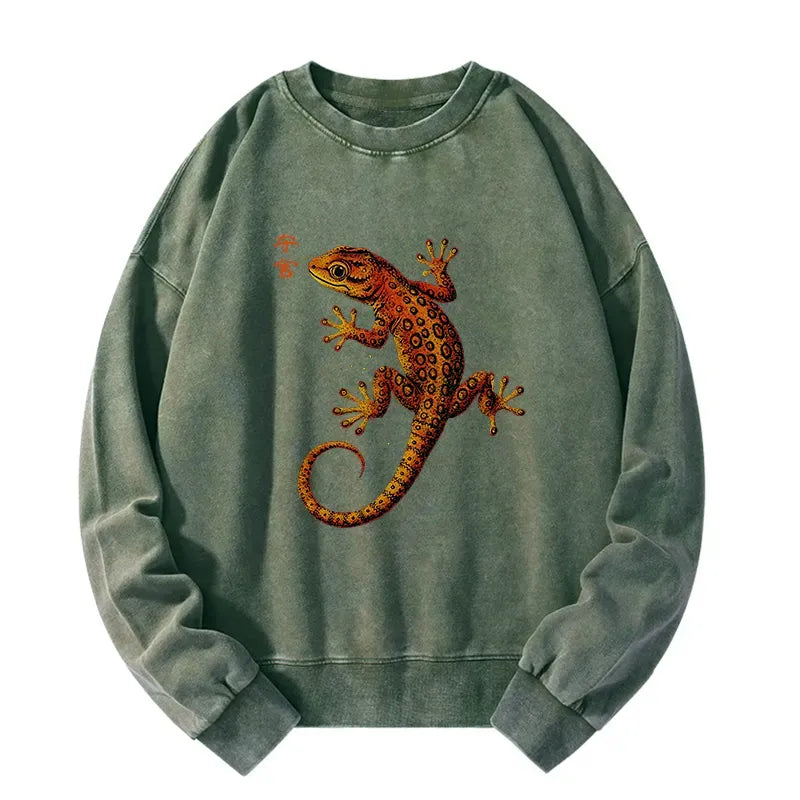 Japanese Gecko Sweatshirt On Sale