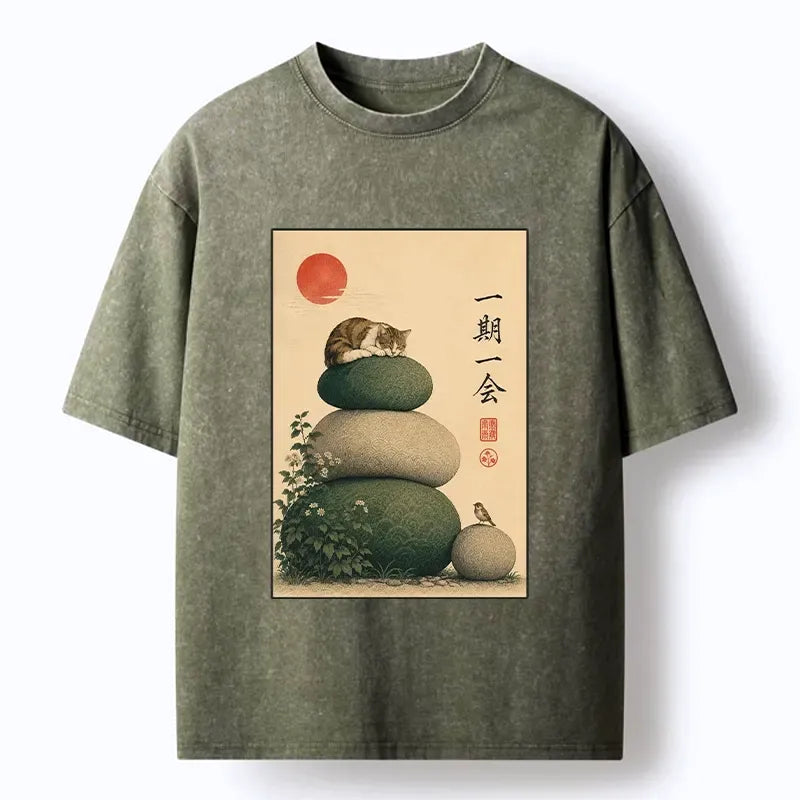 Japanese Zen Garden T-Shirt Best Seller