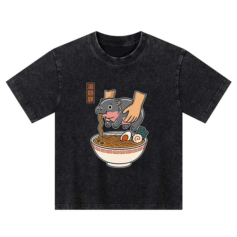 Japanese Vintage Kids T-Shirt for Everyday