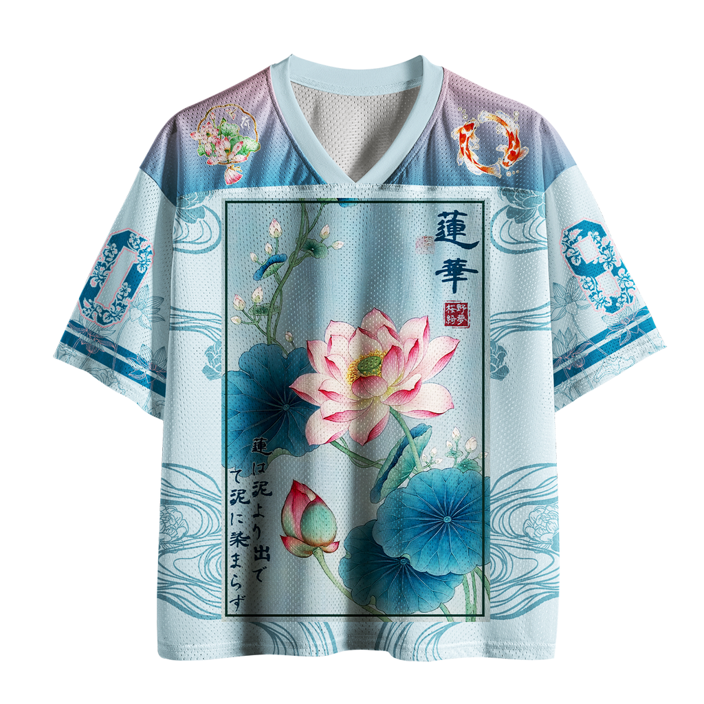 Breathable Unisex Mesh Jersey for Sports