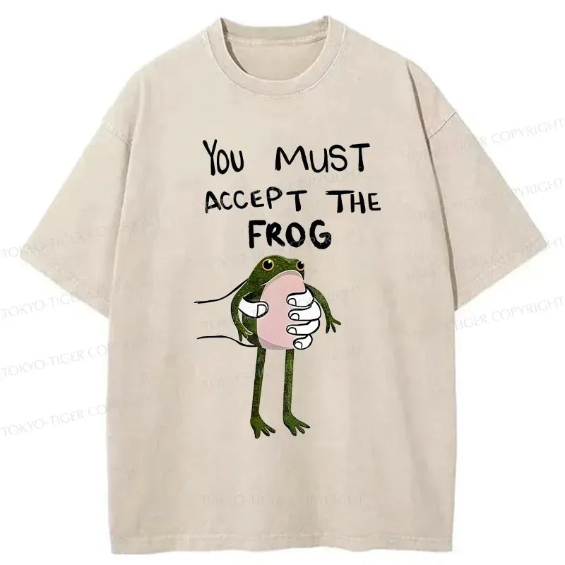 100% Cotton Frog T-Shirt Best Seller