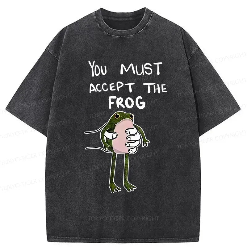 100% Cotton Frog T-Shirt Best Seller