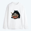 Kyoto-Lion Cat Shirt for Streetwear