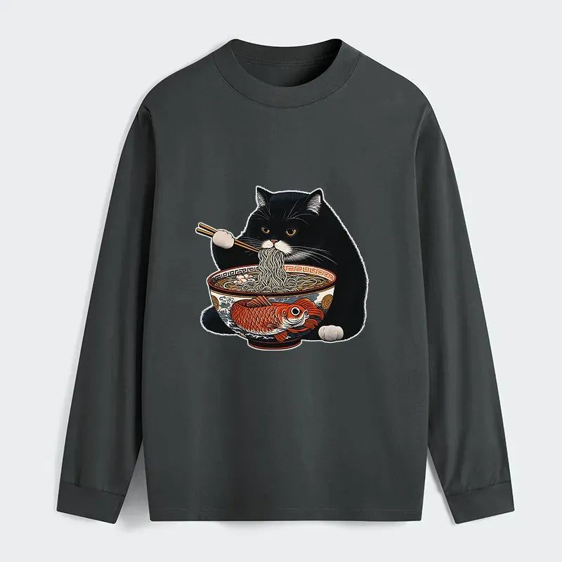 Kyoto-Lion Cat Shirt for Streetwear