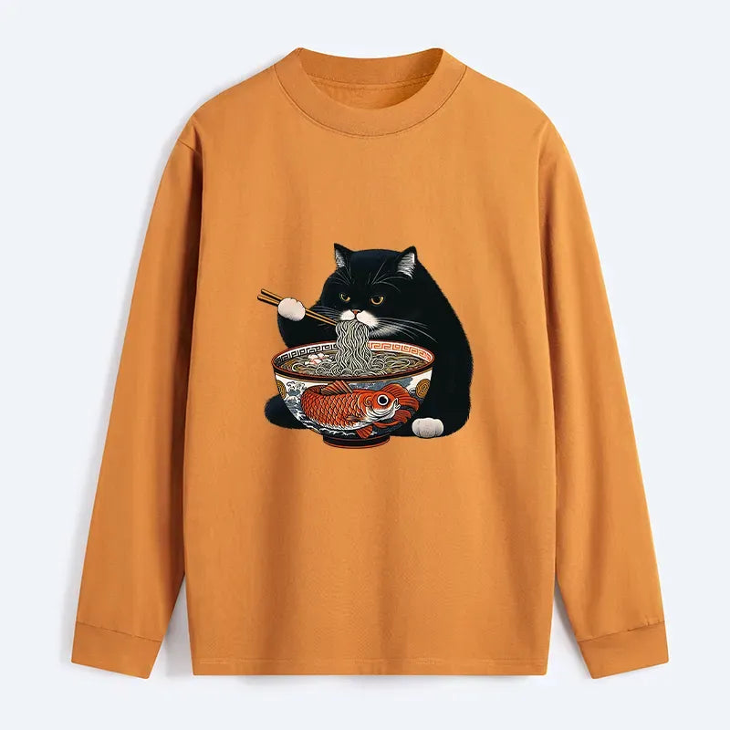 Kyoto-Lion Cat Shirt for Streetwear