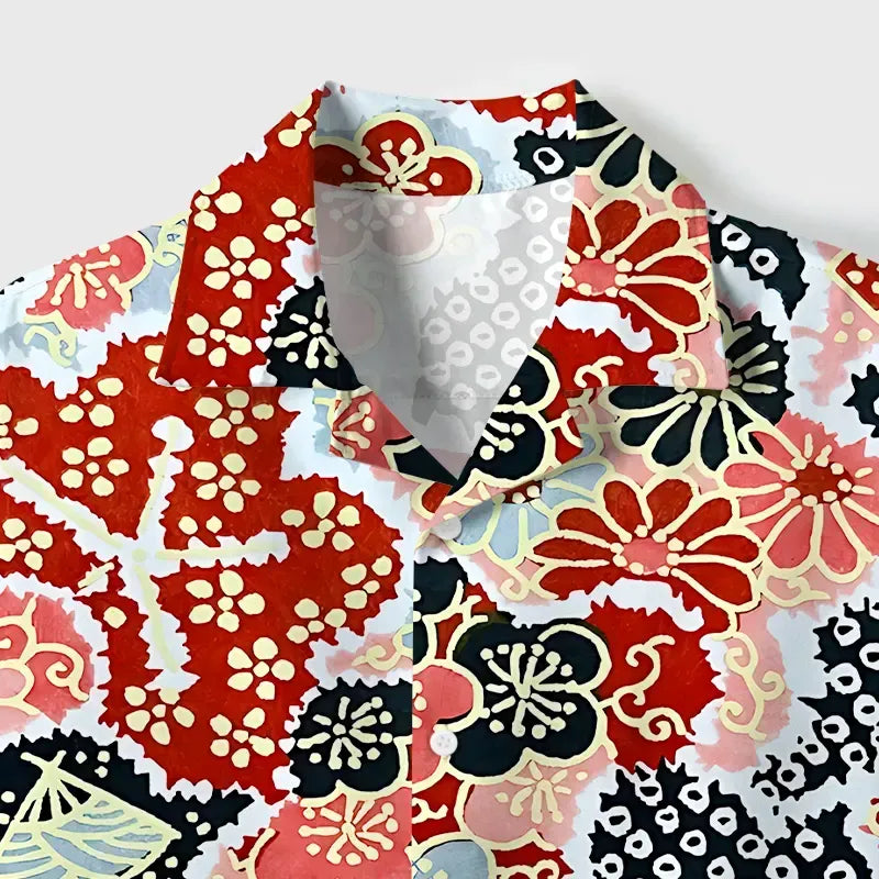 Stylish Ukiyo-e Shirt for Summer