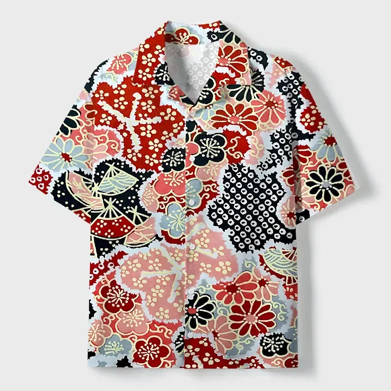 Stylish Ukiyo-e Shirt for Summer