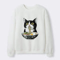 Cute Cat Eating Ramen Sweatshirt for Japan Fans