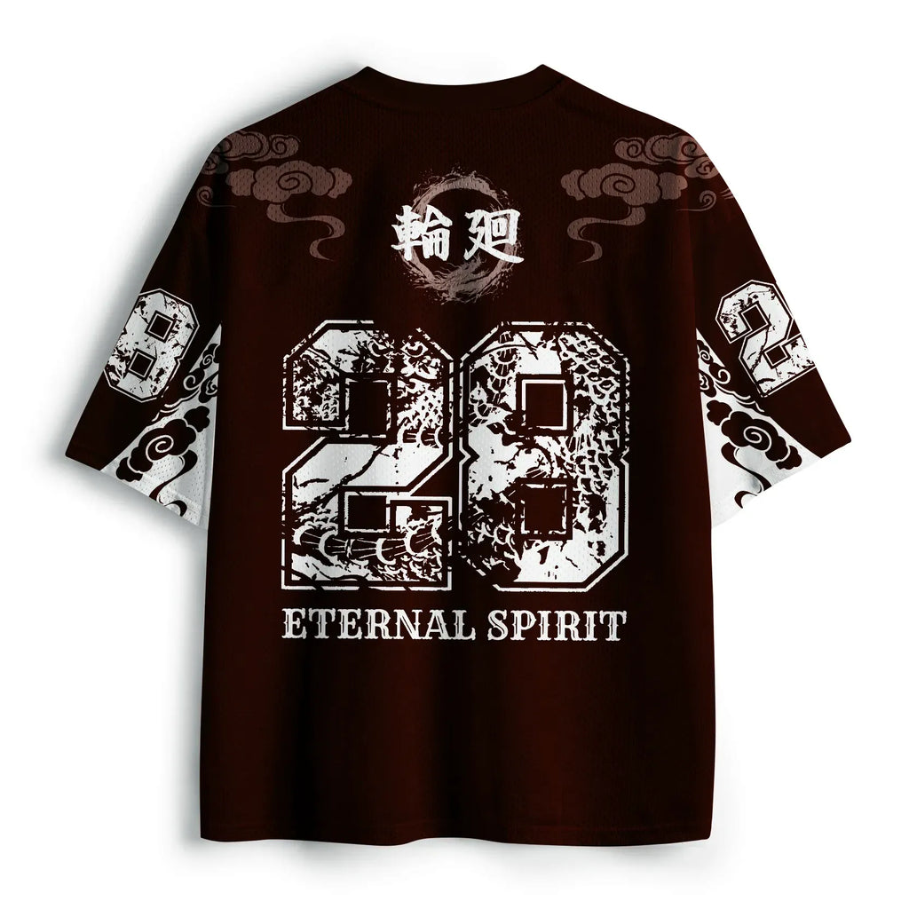 Kyoto Lion Crouching Dragon Mesh Jersey Trendy