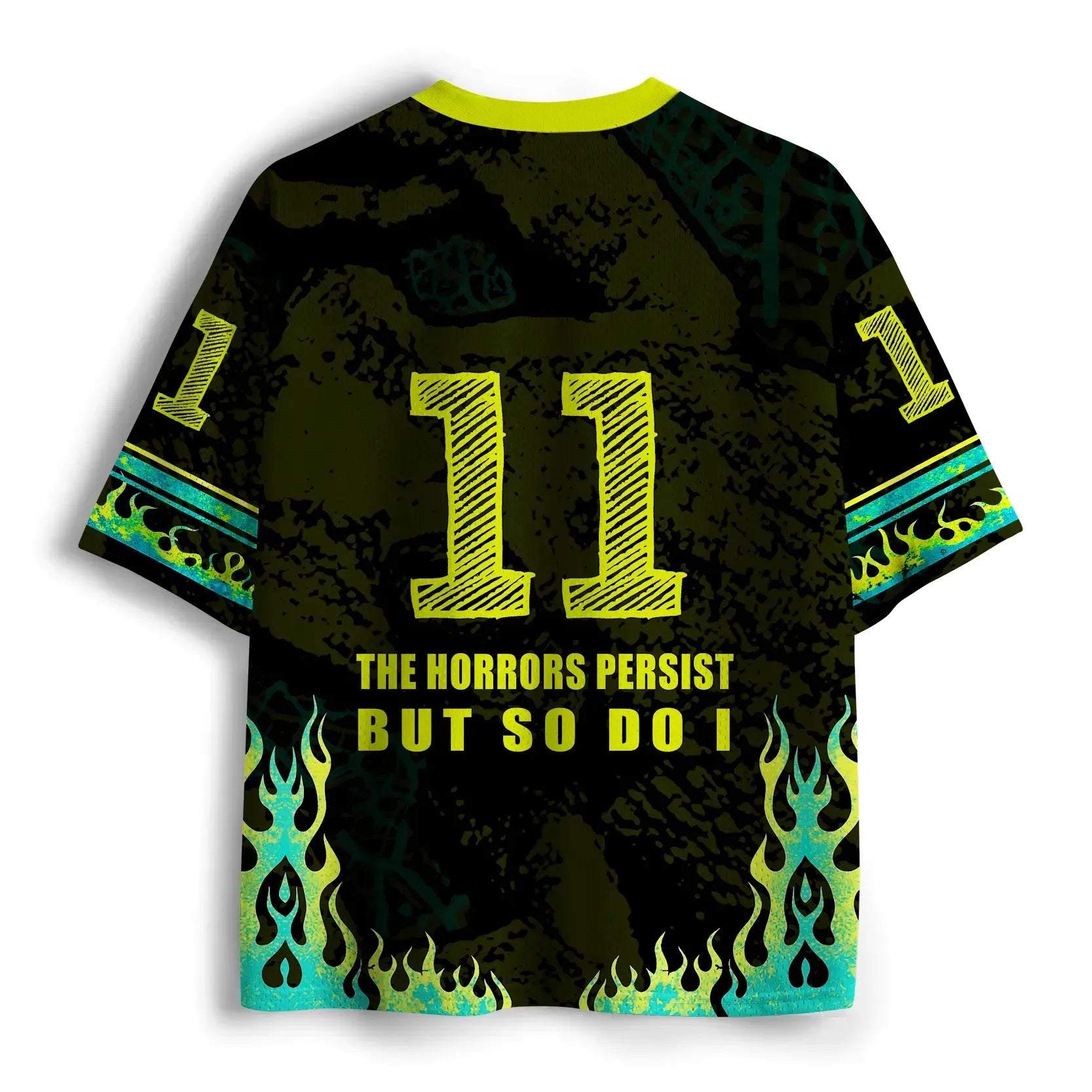 Kyoto-Lion The Horrors Persist Frog Mesh Jersey
