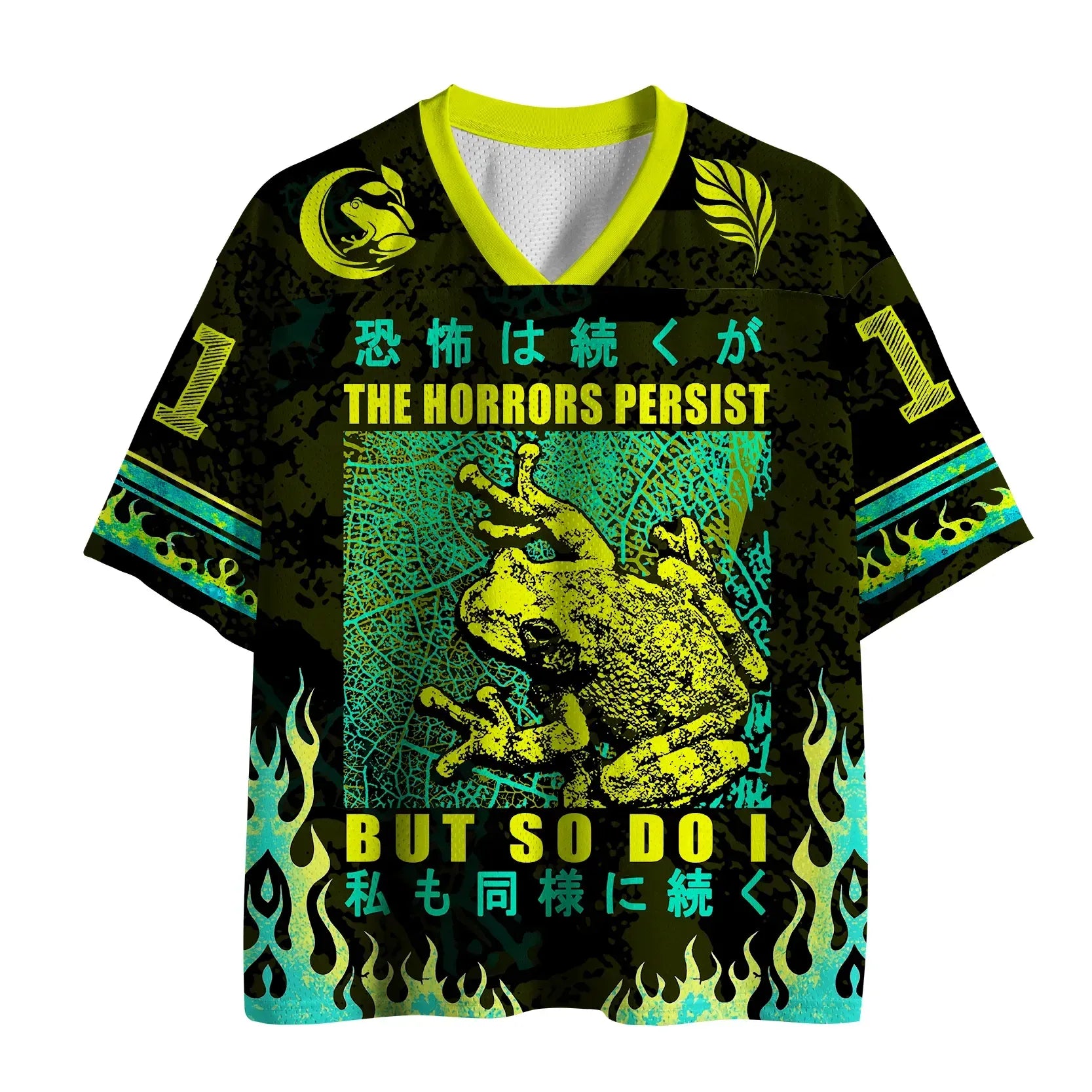 Japanese frog mesh jersey for daily wear