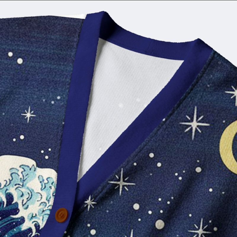 Vintage Japanese Cat Sweater for Streetwear