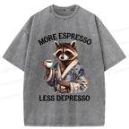 Vintage Kyoto-Lion Coffee Tee Gift Idea