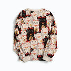 Kyoto-Lion Lucky Cat Family Pajama Sets