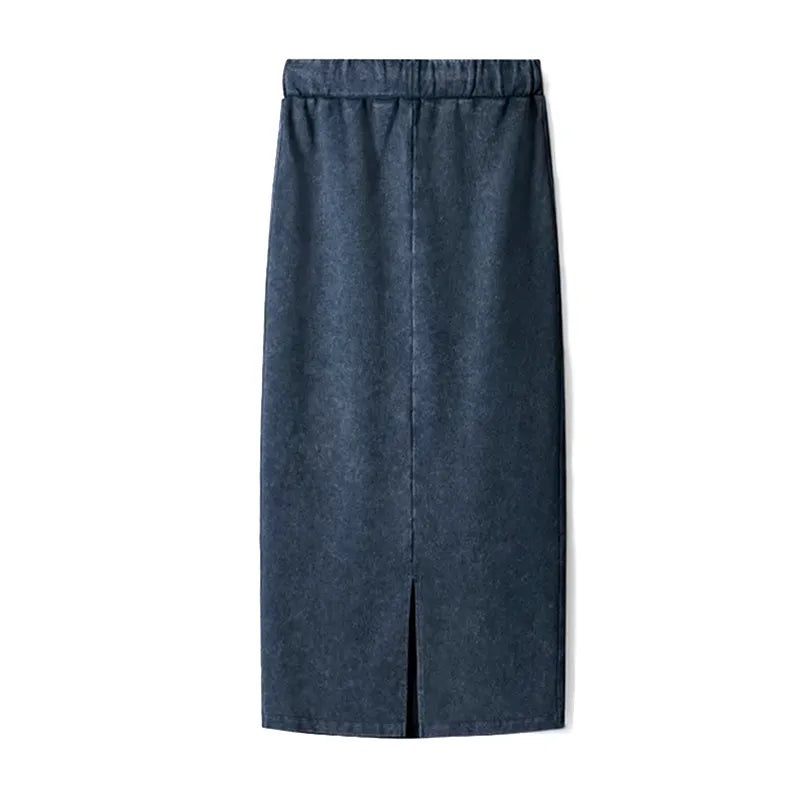 Kyoto-Lion Samurai Frog Training Washed Terry Skirt