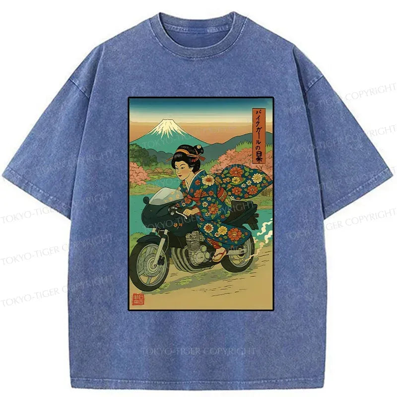 Retro Japanese Art Tee with Free Shipping