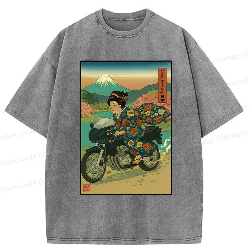 Retro Japanese Art Tee with Free Shipping