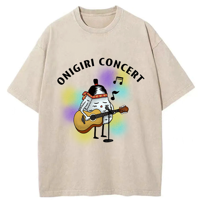 kyoto lion rice ball concert washed t shirt