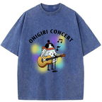 japanese rice ball concert t shirt gift idea