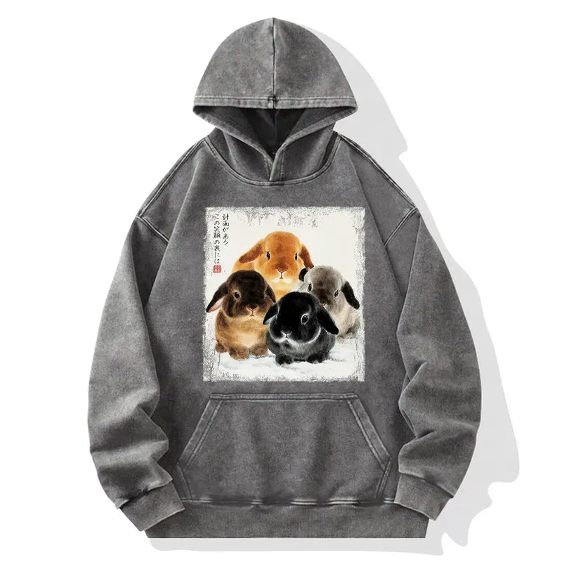 unisex washed hoodie for travel