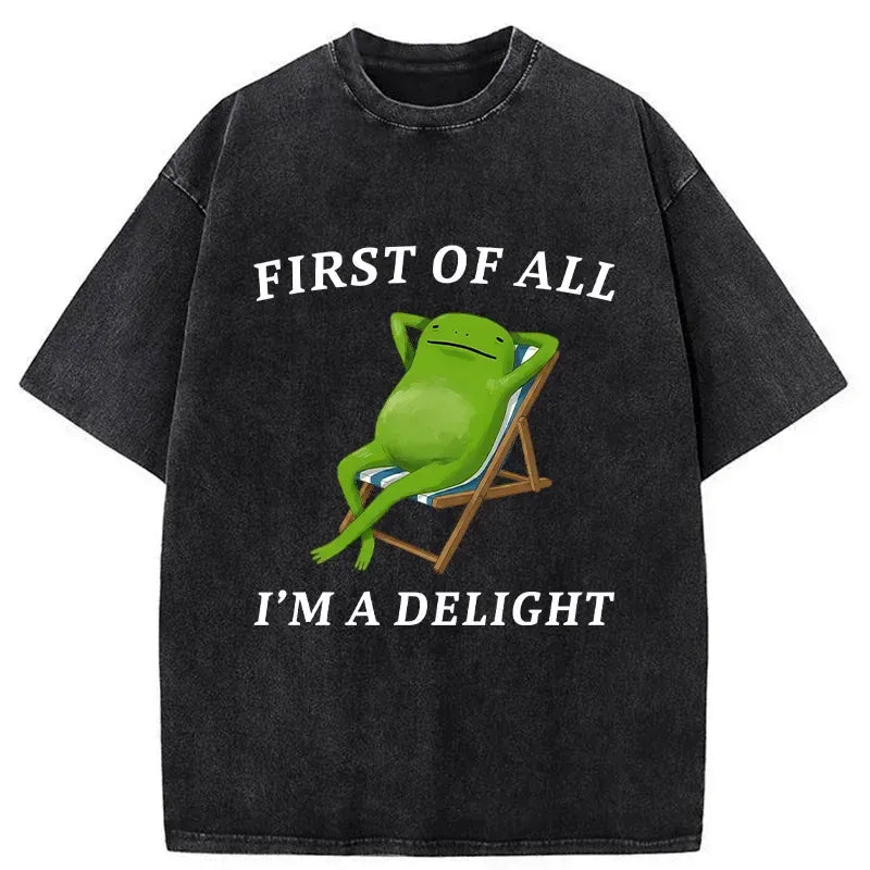 Japanese Frog T-Shirt for Daily Wear